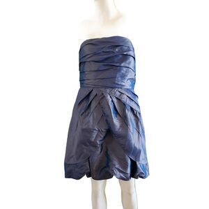 Jessica Simpson women's size 10 strapless mini dress formal evening metallic She